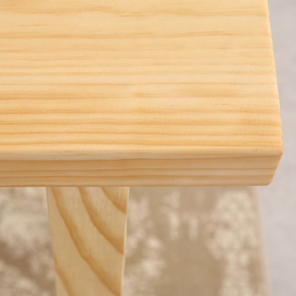 Ensemble de table de pub rectangulaire en bois massif, table et tabourets 1/2/3 pièces