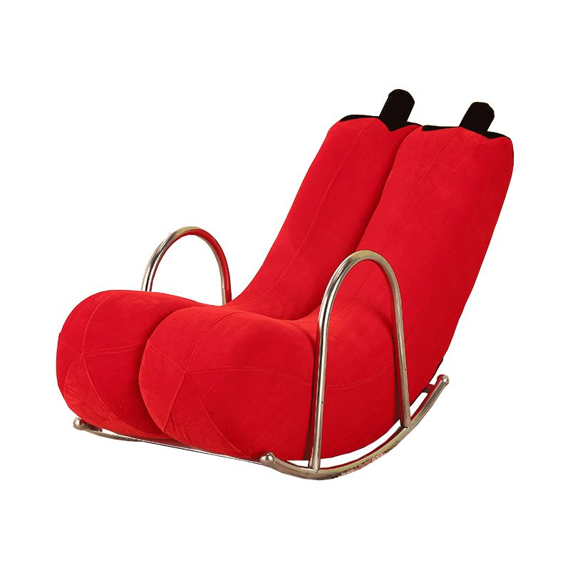 Upholstered Pure Color Rocking Chair Removable Cushions Rocker Chair for Drawing Room Clearhalo 'Chairs & Seating' 'furn' 'furn_rocking_chairs' 'Furniture' 'Living Room Furniture' 'Rocking Chairs' 'rocking_chairs' 1200x1200_e459e65f-6122-4112-811d-c212270186be