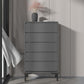 Modern 23.62" L Accent Chest with Drawers and Black Bracket Legs Clearhalo 'Cabinets & Chests' 'cabinets_chests' 'furn' 'furn_cabinets_chests' 'Furniture' 'Living Room Furniture' 1200x1200_e45a5368-c682-4738-aa98-35ad1d3e3648
