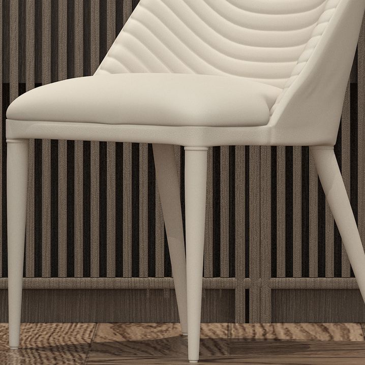 Sedie da pranzo e accento imbottite contemporanee per sala da pranzo