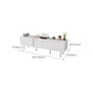 Glam TV Media Stand 16" W Enclosed Storage TV Stand Console with Cabinet Clearhalo 'furn' 'furn_tv_stands_entertainment_centers' 'Furniture' 'Living Room Furniture' 'TV Stands & Entertainment Centers' 'TV Stands & Media Storage Furniture' 'tv_stands_entertainment_centers' 1200x1200_e45be2e3-d710-474b-bb65-6f1ca651dff3