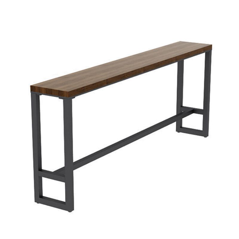 Juego de mesa de bar moderno de 1/2/7 piezas, mesa de bar rectangular con taburetes altos