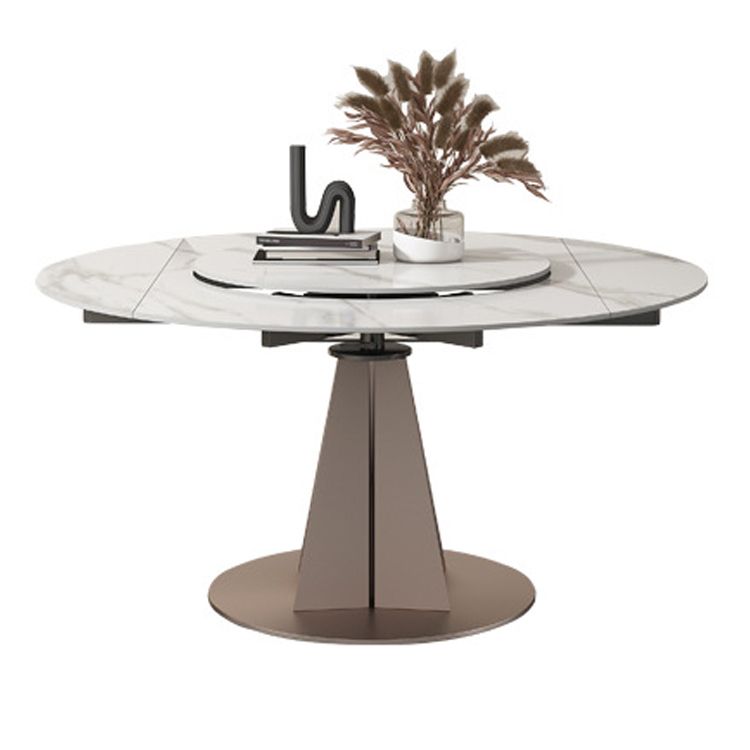 1/2/5/7 Pieces Round Glam Stone Furniture Standard Height Dining Table Set Clearhalo 'Dining Room Sets' 'Dining Tables & Seating' 'dining_room_set' 'furn' 'furn_dining_room_set' 'Furniture' 'furniture_dining_room_set' 'Kitchen & Dining Furniture' 'kitchen&dining_furn' 'kitchen' 1200x1200_e4668702-544f-4732-a0c2-157b79630130