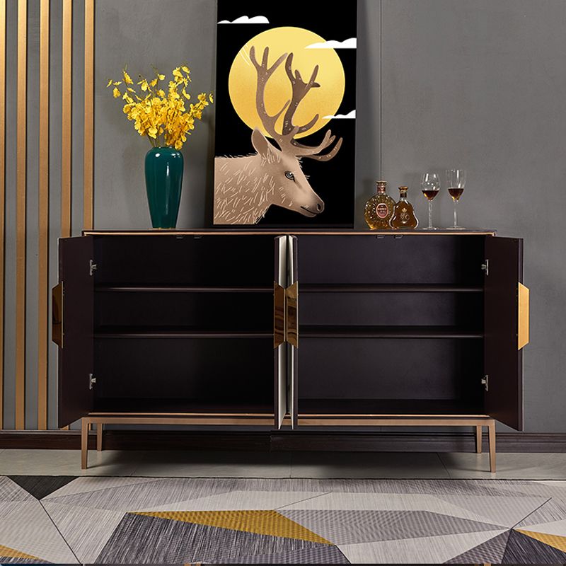 Contemporary Dining Buffet Solid Wood Dining Server for Kitchen Clearhalo 'buffet_sideboard' 'Buffets & Sideboards' 'furn' 'furn_buffet_sideboard' 'Furniture' 'Kitchen & Dining Furniture' 1200x1200_e469e837-605a-4e99-97ad-1771209b0ffd