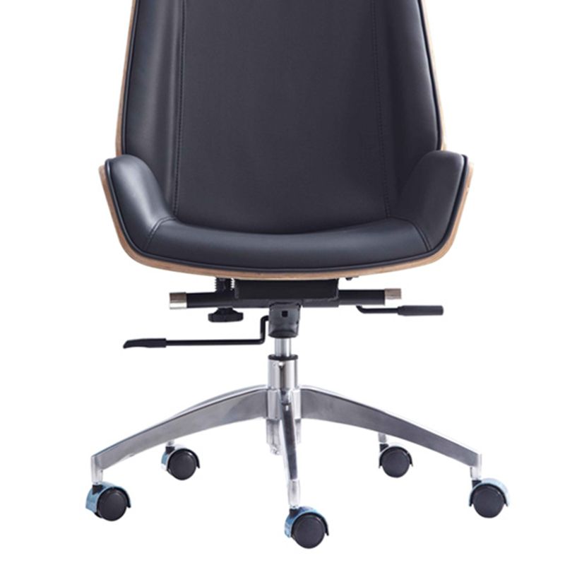 Contemporary Headrest Swivel Chair Executive High Back Office Chair Clearhalo 'furn' 'furn_office_chair' 'Furniture' 'Office Chairs' 'Office Furniture' 'office_chair' 1200x1200_e469ea1a-4677-4341-b288-0d878b6f1db9