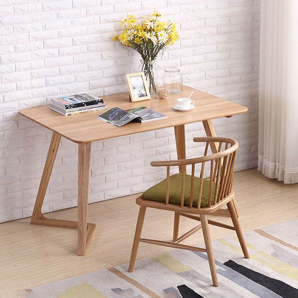 Contemporary Wood Arm Chair Natural Windsor Back Dining Chair for Kitchen Clearhalo ' kitchen&dining_furn' 'Dining Chairs' 'Dining Tables & Seating' 'dining_chair' 'furn' 'furn_dining_chair' 'Furniture' 'furniture_dining_chair' 'Kitchen & Dining Furniture' 'kitchen' 1200x1200_e4713c77-7d4a-446e-9086-4e9786f76bd9