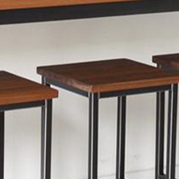 Solid Wood Top Bistro Set 1/2/5 Pieces Modern Rectangle Pub Table Set Clearhalo 'Bar Furniture' 'furn' 'furn_home_bar_bar_sets' 'Furniture' 'Home Bars & Bar Sets' 'home_bar_bar_sets' 'Kitchen & Dining Furniture' 1200x1200_e4715bfa-df7c-41f3-b1be-0e0d39b1b494