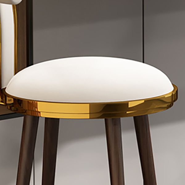 Glam Upholstered Bar Stool Glam Backrest Counter Stool for Bristol Clearhalo 'Bar Furniture' 'Bar Stools' 'bar_stools' 'furn' 'furn_bar_stools' 'Furniture' 'Kitchen & Dining Furniture' 1200x1200_e4747e6d-8dce-4f12-9f0e-b381de860609