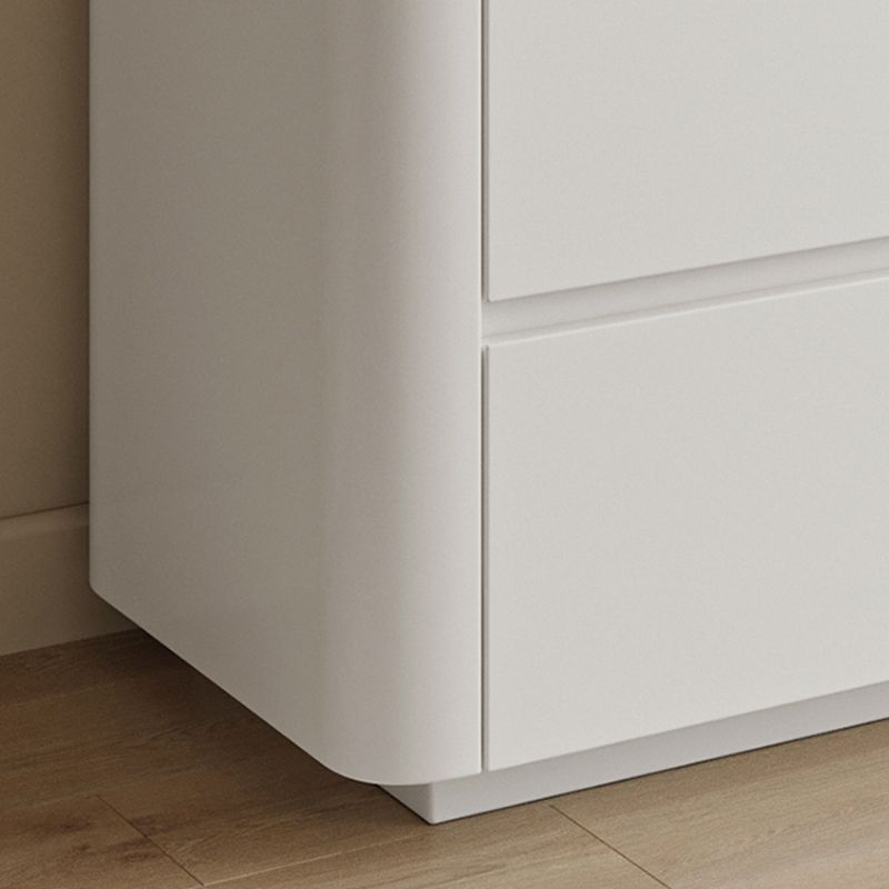 Coffre de rangement de 15,6 pouces de largeur, commode de rangement moderne en bois manufacturé