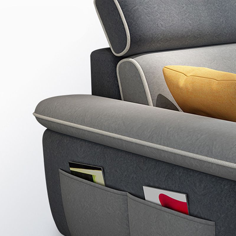 Lince contemporaneo sezione cuscino superiore braccio sezionale con conservazione