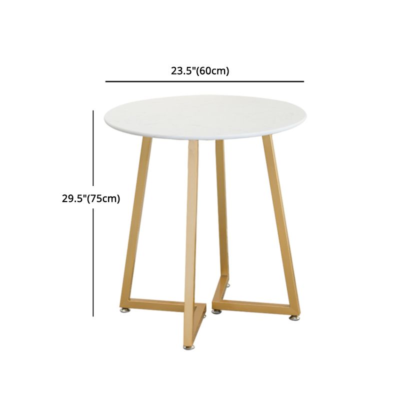 Glam Style Round Dining Room Table Set 1/3/4/5 Pieces Dining Set Clearhalo 'Dining Room Sets' 'Dining Tables & Seating' 'dining_room_set' 'furn' 'furn_dining_room_set' 'Furniture' 'furniture_dining_room_set' 'Kitchen & Dining Furniture' 1200x1200_e47de8c6-059f-414f-9c01-f5a6159847a1