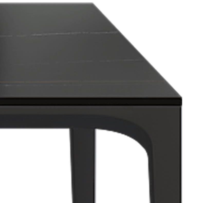 Modern Sintered Stone Dining Table Set 1/2/5/7 Pieces Dining Set for Home Clearhalo 'Dining Room Sets' 'Dining Tables & Seating' 'dining_room_set' 'furn' 'furn_dining_room_set' 'Furniture' 'furniture_dining_room_set' 'Kitchen & Dining Furniture' 1200x1200_e47e8a9e-e1a1-4130-bdf4-c070a0125e31