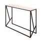 16 "W Moderne stenen console Tafelbestendig frame Accent Table voor Hall