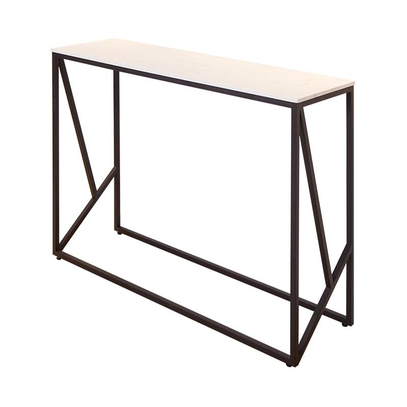 16 "W Moderne stenen console Tafelbestendig frame Accent Table voor Hall