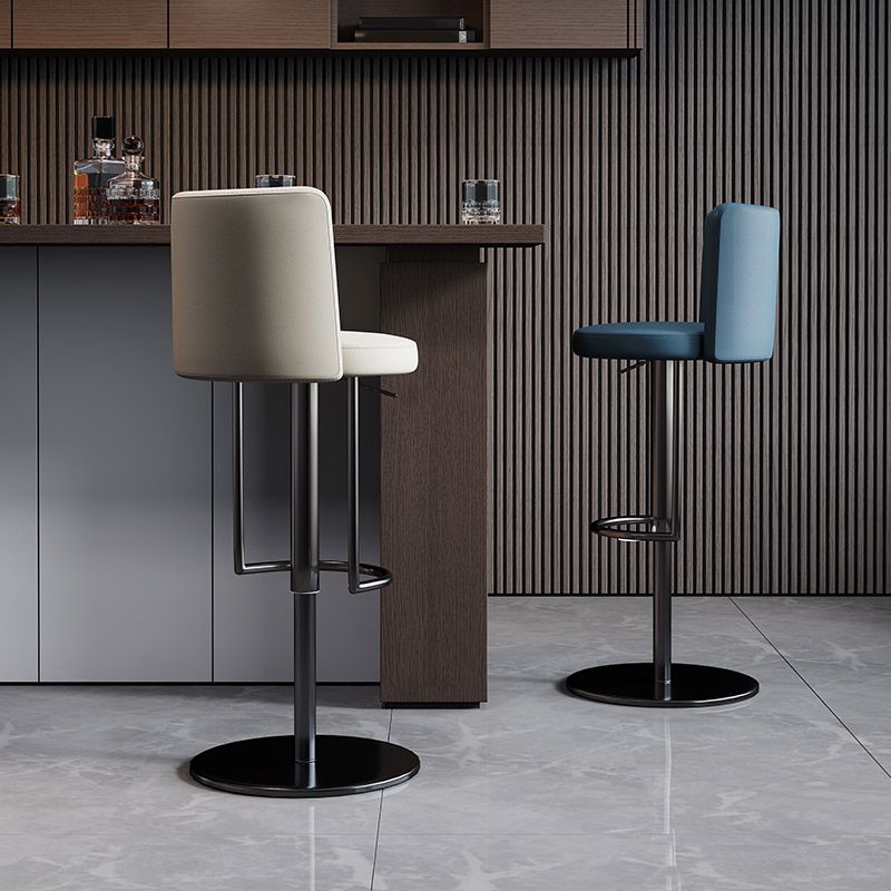 Industrielle verstellbare Barhocker Low Rücken Counter Bar Stool für Küche