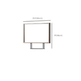 3 laden gespiegelde make -uptafel massief houten ijdelheid bureau krukje set