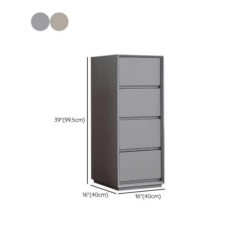 Modern de almacenamiento cofre de madera de madera tocador de cofre con cajones