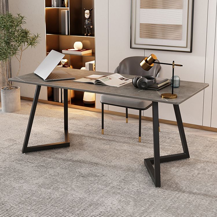 Rechteckiger Home Office Report