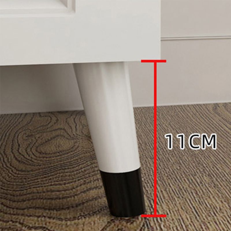 16インチの木製収納チェストモダンなスタイルの白い収納チェストドレッサーベッドルーム