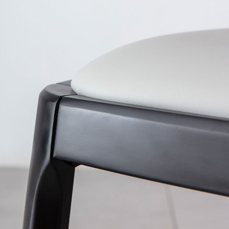 Glam Style Wooden Dining Chair Dining Armless Single Chair for Kitchen Clearhalo ' kitchen&dining_furn' 'Dining Chairs' 'Dining Tables & Seating' 'dining_chair' 'furn' 'furn_dining_chair' 'Furniture' 'furniture_dining_chair' 'Kitchen & Dining Furniture' 'kitchen' 1200x1200_e4903f75-b2ed-4f5c-81dc-5e5908cff21d