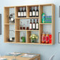 Modern Wall Mounted Bottle Wine Rack Manufactured Wood Wine Bottle Holder Clearhalo 'furn' 'furn_wine_racks' 'Furniture' 'Kitchen & Dining Furniture' 'Wine Racks' 'wine_racks' 1200x1200_e4907737-95e9-42f4-825b-c3e2931cea96