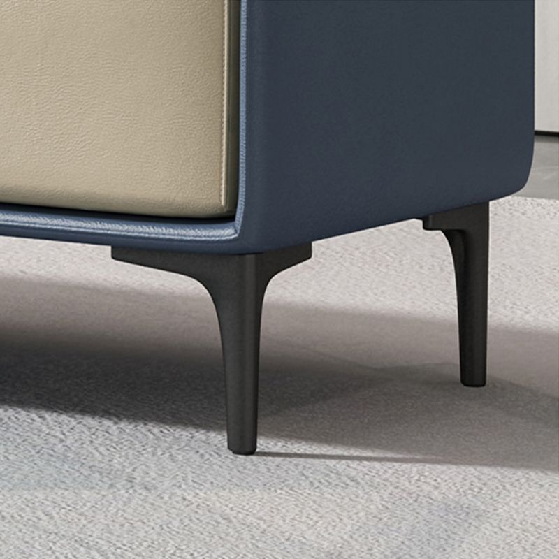 Modern Cushioned Seating Bench Rectangle Entryway and Bedroom Bench , 16 inch W Clearhalo 'Benches' 'Chairs & Seating' 'furn' 'furn_benches' 'Furniture' 'Living Room Furniture' 1200x1200_e4922bbc-9e3b-410c-919f-5ec77cdd079d