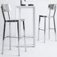 Contemporary 43" Height Metal Backrest Counter Stool in Silver Clearhalo 'Bar Furniture' 'Bar Stools' 'bar_stools' 'furn' 'furn_bar_stools' 'Furniture' 'Kitchen & Dining Furniture' 1200x1200_e492f28b-dc9b-4dbb-8f15-efce50211926