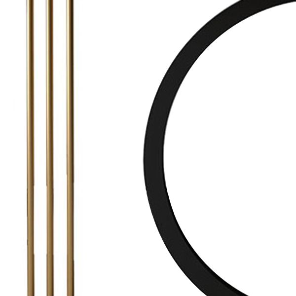 Mesa de acento de piedra moderna de 31.5 pulgadas de altura con estante