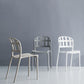 Plastic Armless Dining Chairs Scandinavian Style Home Dining Side Chair Clearhalo 'Dining Chairs' 'Dining Tables & Seating' 'dining_chair' 'furn' 'furn_dining_chair' 'Furniture' 'Kitchen & Dining Furniture' 1200x1200_e498b383-30c0-42cc-a317-c7c4833f05e8
