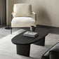 Modern Solid Wood Coffee Table Oval Sled Coffee Table for Living Room Clearhalo 'Coffee & Accent Tables' 'Coffee Tables' 'coffee_tables' 'furn' 'furn_coffee_tables' 'Furniture' 'Living Room Furniture' 1200x1200_e49903fc-8651-439f-b87f-255ba4592cee