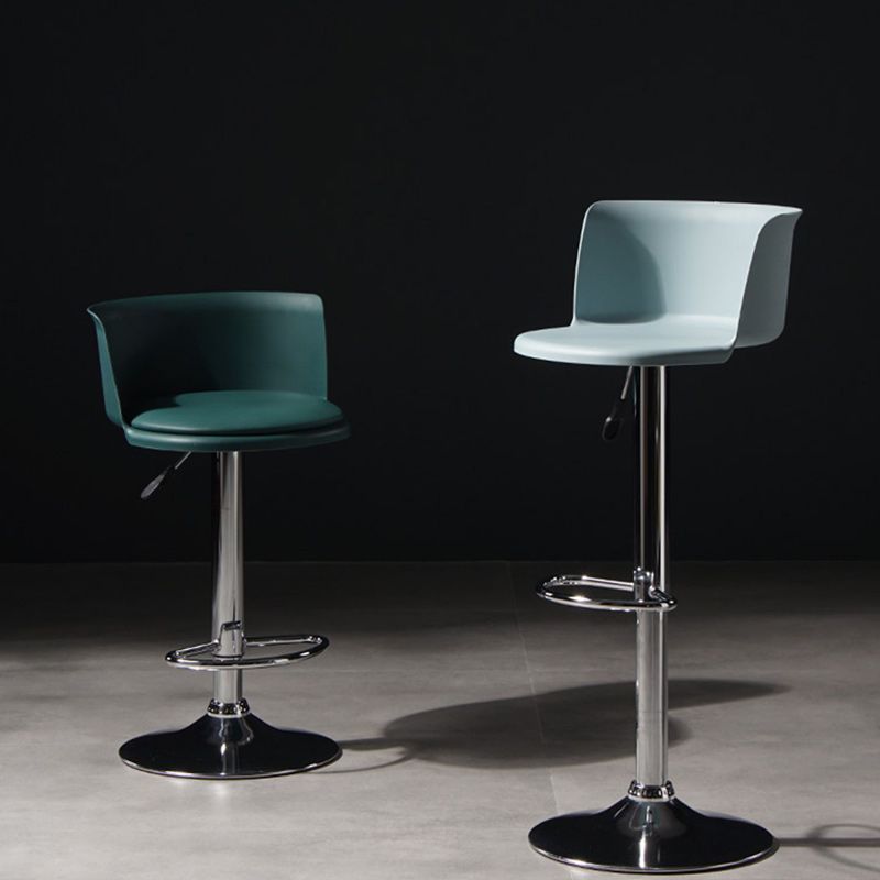Modern Liftable Bar-stool Metal Counter Bar Stool with Metal Legs Clearhalo 'Bar Furniture' 'Bar Stools' 'bar_stools' 'furn' 'furn_bar_stools' 'Furniture' 'furniture_bar_stools' 'Kitchen & Dining Furniture' 1200x1200_e4991856-ec84-4274-aeb3-18c96c59de1f