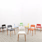 Plastic Stackable Armless Dining Chairs Open Back Side Chair with Wood Legs Clearhalo ' kitchen&dining_furn' 'Dining Chairs' 'Dining Tables & Seating' 'dining_chair' 'furn' 'furn_dining_chair' 'Furniture' 'furniture_dining_chair' 'Kitchen & Dining Furniture' 'kitchen' 1200x1200_e49b293b-ce4a-443a-a8a1-ef10cc1e938c
