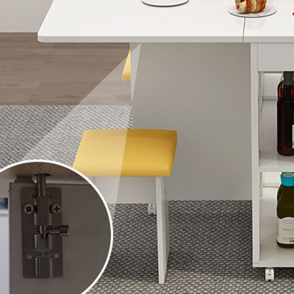 Contemporary Faux Marble Multifunction Table Single Rectangle Table (table only) Clearhalo ' dining_table' 'Dining Tables & Seating' 'Dining Tables' 'furn' 'furn_dining_table' 'Furniture' 'furniture_dining_table' 'Kitchen & Dining Furniture' 'kitchen&dining_furn' 'kitchen' 'kitchen_dining_table' 1200x1200_e4a46e37-d883-4e07-8ccd-f1510a3315e4