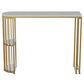 White Stone Bar Table Traditional Luxury Bar Table with Sled Base Clearhalo 'Bar Furniture' 'Bar Tables' 'bar_tables' 'furn' 'furn_bar_tables' 'Furniture' 'furniture_bar_tables' 'Kitchen & Dining Furniture' 1200x1200_e4a68c41-3e1f-4d42-b240-b02ce3a5f241
