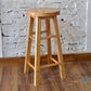 Industrial Style Bar-stool with Wooden Legs Round Seat for Kitchen Bar Clearhalo 'Bar Furniture' 'Bar Stools' 'bar_stools' 'furn' 'furn_bar_stools' 'furniture_bar_stools' 'Kitchen & Dining Furniture' 'kitchen&dining_furn' 'kitchen' 'kitchen_furn' Furniture' 1200x1200_e4a792eb-9db9-4186-94e4-f226c69a5575