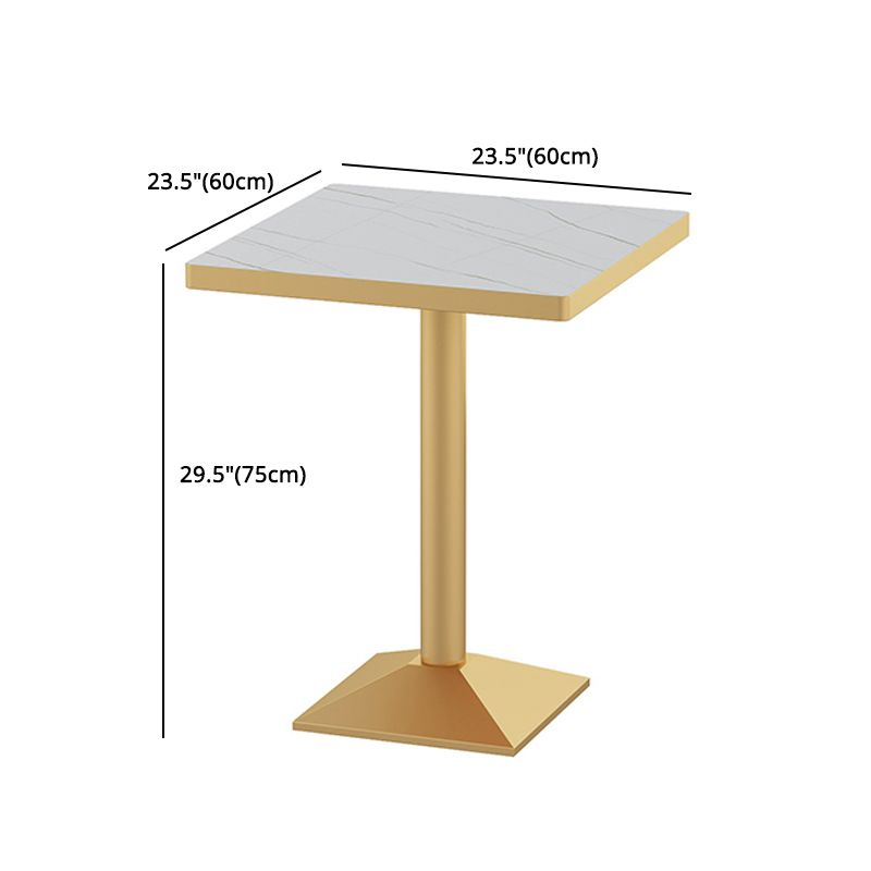 Glam Style 1/2/3/5 Pieces Dining Table Set Metal Dining Room Furniture Set Clearhalo 'Dining Room Sets' 'Dining Tables & Seating' 'dining_room_set' 'furn' 'furn_dining_room_set' 'Furniture' 'furniture_dining_room_set' 'Kitchen & Dining Furniture' 'kitchen&dining_furn' 'kitchen' 1200x1200_e4a80473-ebe4-4801-88b2-394de78d5f2c