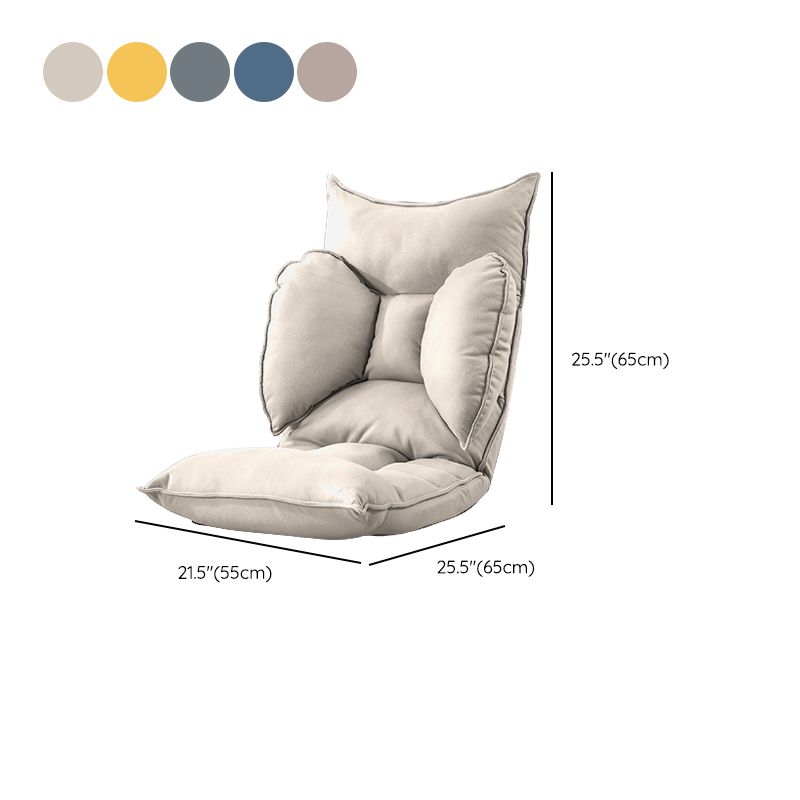 Sedia reclinabile manuale in pelle finta moderna poltrone reclinabili con blocco della posizione