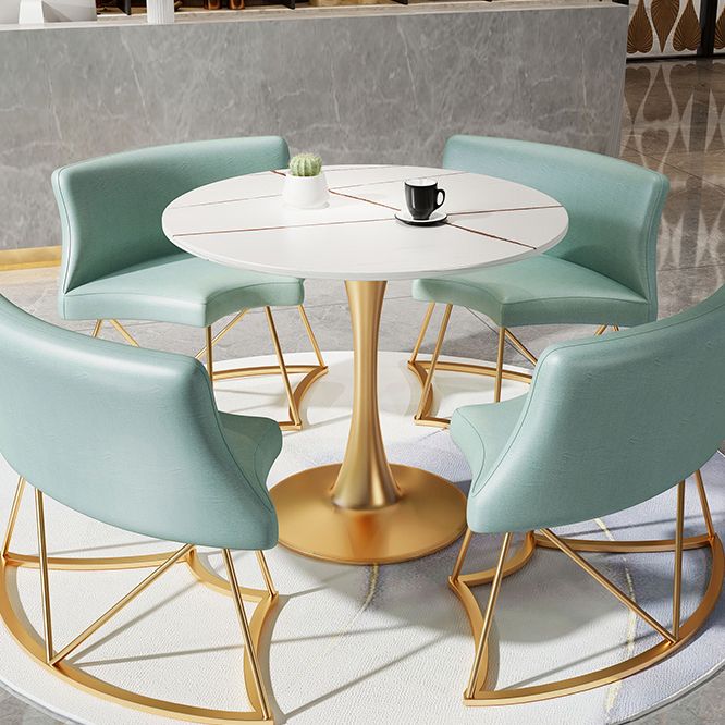 Round Furniture Traditional Luxury Stone Tulip Base Dining Room Collection Clearhalo ' dining_table' 'Dining Tables & Seating' 'Dining Tables' 'furn' 'furn_dining_table' 'Furniture' 'furniture_dining_table' 'Kitchen & Dining Furniture' 'kitchen&dining_furn' 'kitchen' 'kitchen_dining_table' 1200x1200_e4acbbd7-7221-4a06-945c-95ec0485f81f