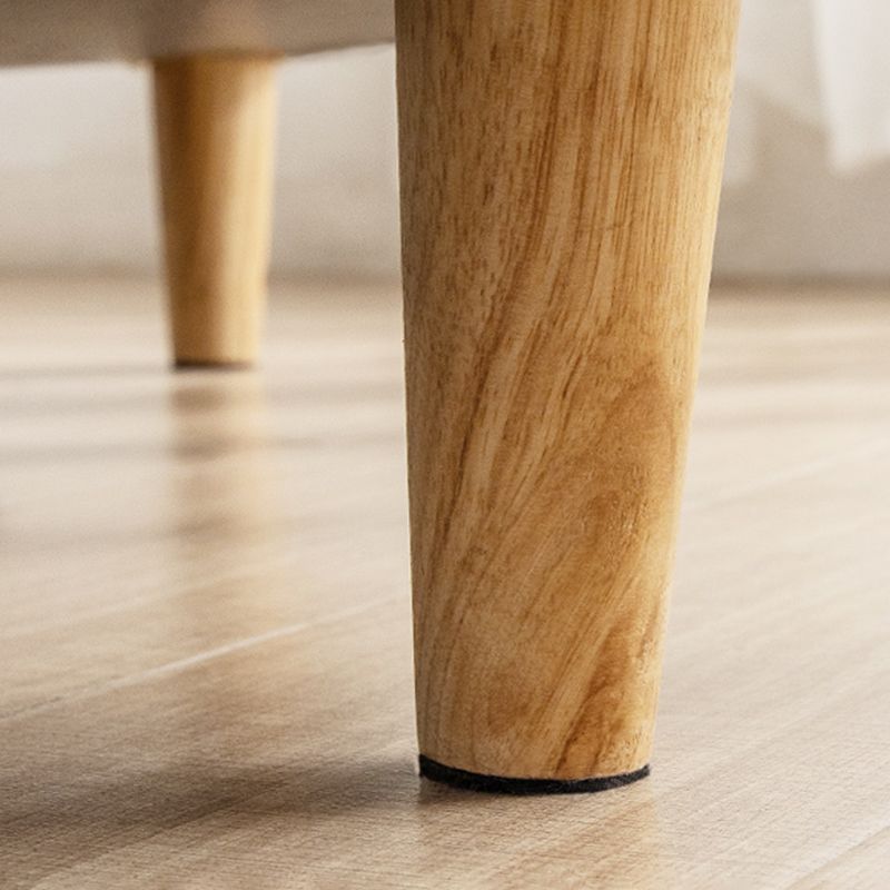 Linen Standard Recliner met uitgebreide voetsteun en verwijderbare kussens