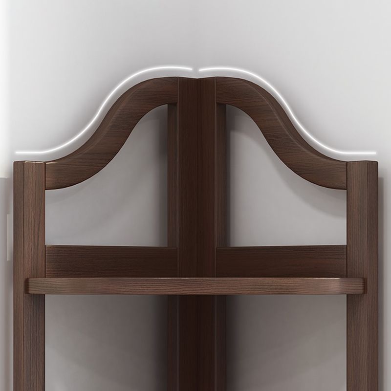 Style moderne ouvert Bibliothèque en bois vertical avec étagères