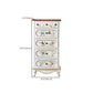 Cassettiera moderna in legno realizzata con cassettiera con 3/4/5 cassetti