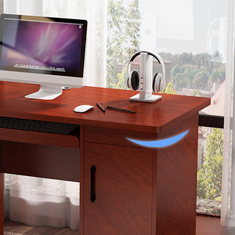 Bureau d'écriture en bois d'ingénierie bureau rectangulaire industriel