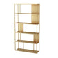 Open Metal Bookcase Industrial Rectangular Shelf for study room Clearhalo 'Bookcases' 'Furniture' 'furniture_bookcases' 'kitchen' 'kitchen_bookcases' 'Living Room Furniture' 'Office Furniture' 1200x1200_e4b7d302-5377-428a-931d-7c654f1d8dbb