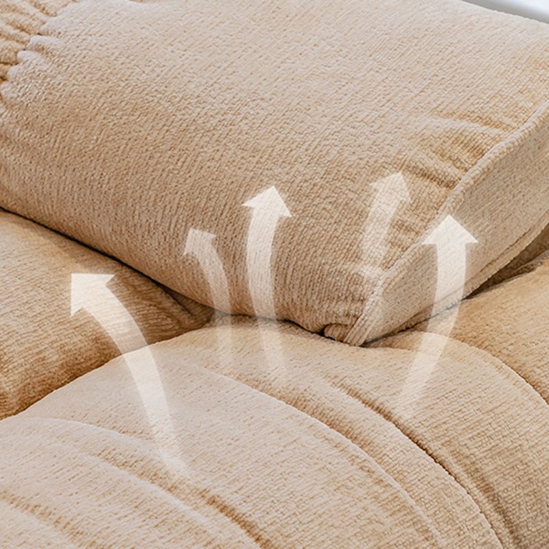 Sedia a sdraio per poltrone a colore solido contemporaneo