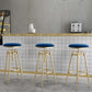 Upholstered Adjustable Height Bar Stool Industrial Iron Frame Stool Clearhalo 'Bar Furniture' 'Bar Stools' 'bar_stools' 'furn' 'furn_bar_stools' 'Furniture' 'Kitchen & Dining Furniture' 1200x1200_e4ba1c60-bba4-4935-a62d-fdda1c3791c5
