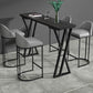 Rectangle Sintered Stone Bar Table Modern Dining Table for Kitchen Living Room Clearhalo 'Bar Furniture' 'Bar Tables' 'bar_tables' 'furn' 'furn_bar_tables' 'Furniture' 'Kitchen & Dining Furniture' 1200x1200_e4bdd4f8-4024-4f34-83a3-f3303ac443a3