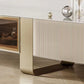 Modern Stone TV Stand Console Enclosed Storage TV Media Stand with Doors for Living Room Clearhalo 'furn' 'furn_tv_stands_entertainment_centers' 'Furniture' 'Living Room Furniture' 'TV Stands & Entertainment Centers' 'TV Stands & Media Storage Furniture' 'tv_stands_entertainment_centers' 1200x1200_e4cac34b-ef24-4f53-84cc-dcc30c1bc4fe