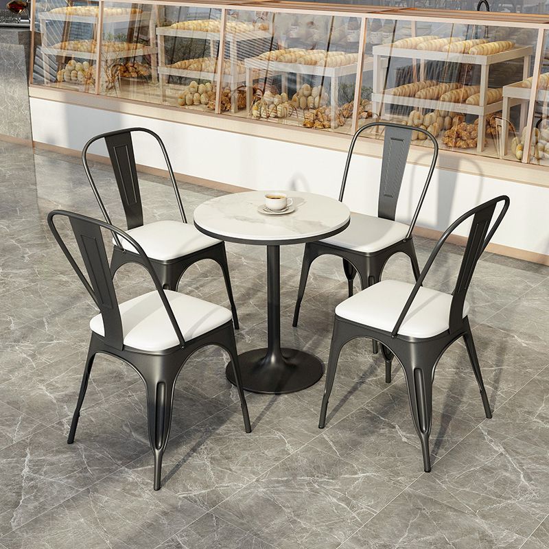 Industrial Dining Room Table White Sintered Stone Table with Black Metal Base Clearhalo ' dining_table' 'Dining Tables & Seating' 'Dining Tables' 'furn' 'furn_dining_table' 'Furniture' 'furniture_dining_table' 'Kitchen & Dining Furniture' 'kitchen&dining_furn' 'kitchen' 'kitchen_dining_table' 1200x1200_e4cbc612-1345-4861-b4c4-e2e096b80d5d