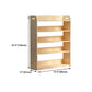 Natural Urban Etagere Bookshelf Oak Wood Open Bookcase for Home Clearhalo 'Bookcases' 'furn' 'furn_bookcases' 'Furniture' 'Office Furniture' 1200x1200_e4cd36a3-04e6-47e5-a5d7-3788a2bbdfce