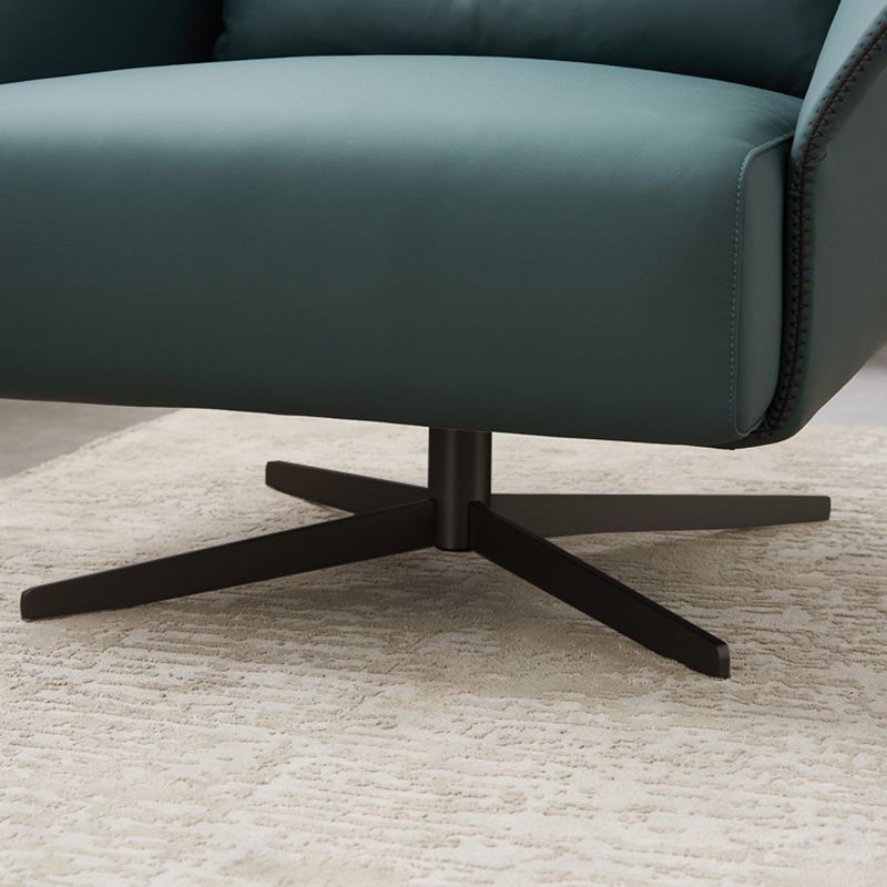 32.68" Long Flared Arms Chair 4-Star Leg Accent Armchair for Living Room Clearhalo 'Accent Chairs' 'accent_chairs' 'Chairs & Seating' 'furn' 'furn_accent_chairs' 'Furniture' 'Living Room Furniture' 1200x1200_e4cd83a2-c048-40cd-b555-f42bc524de92